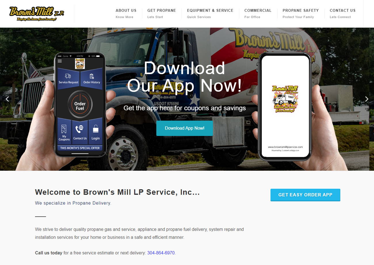 Brownsmilllp Service Website